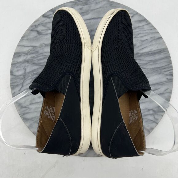 Olukai Womens 9 Shoes Black Pehuea Slip On Sneakers Breathable Mesh Loafer - Picture 6 of 14